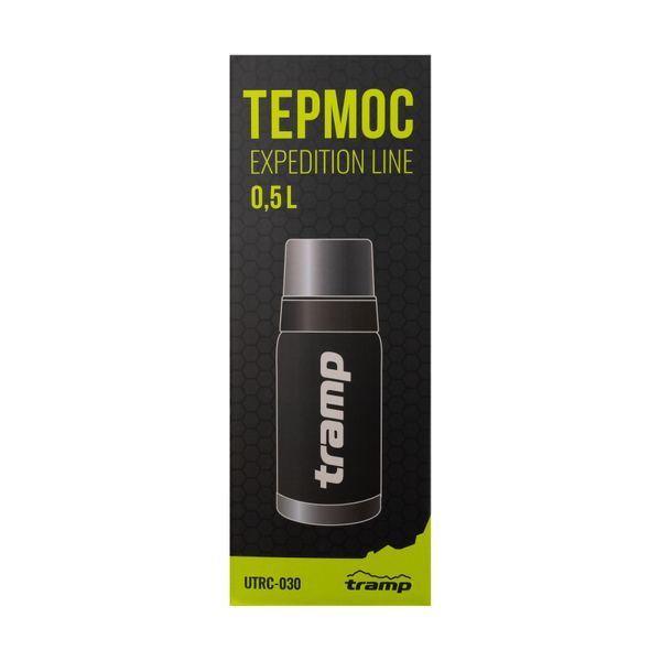 Термос Tramp Expedition Line 0,5 л черный  UTRC-030 фото