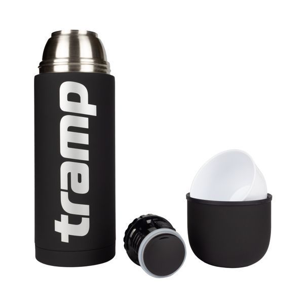 Термос Tramp Soft Touch 1.2 л черный  TRC-110 фото