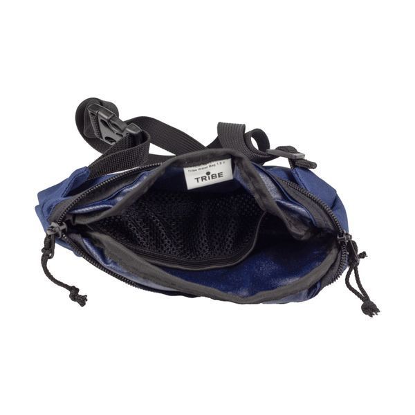 Поясна сумка Tribe Waist bag 1,5 L T-ID-0001, blue T-ID-0001, blue фото