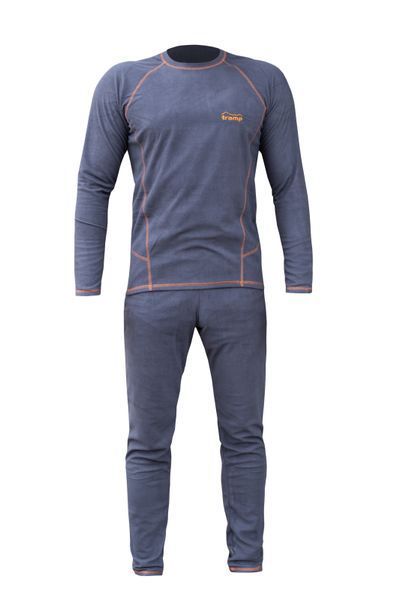 Термобілизна флісова Tramp Microfleece комплект сірий S UTRUM-020-grey фото Термобілизна флісова Tramp Microfleece комплект сірий S UTRUM-020-grey фото
