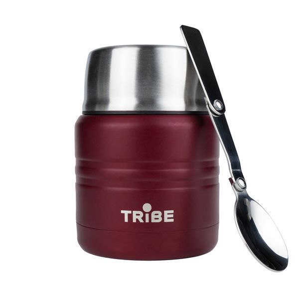 Термос Tribe Food Jar пищевой 0,35 л, red T-DE-0021 фото