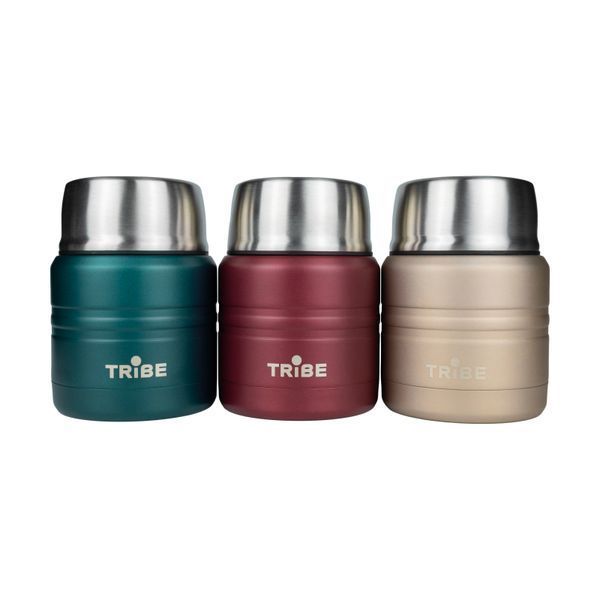 Термос Tribe Food Jar пищевой 0,35 л, red T-DE-0021 фото